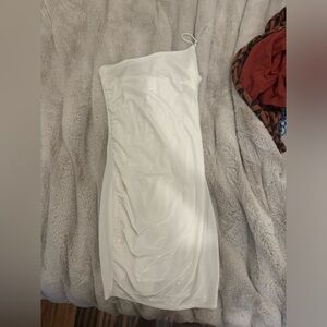 One step shoulder dress